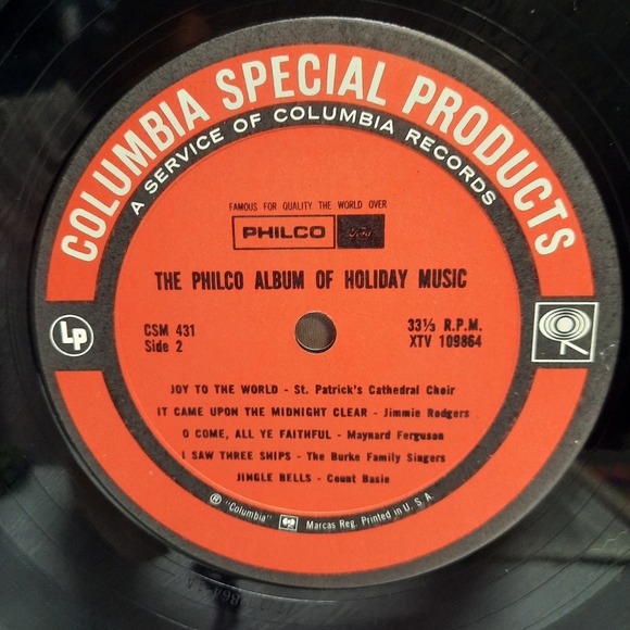 Rare 1966 The Philco Album Of Holiday Music Limited Edition - Picture 11 of 12